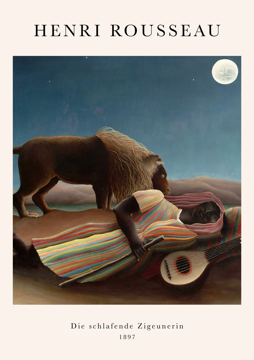 Set of 3 posters: Classics by Henri Rousseau