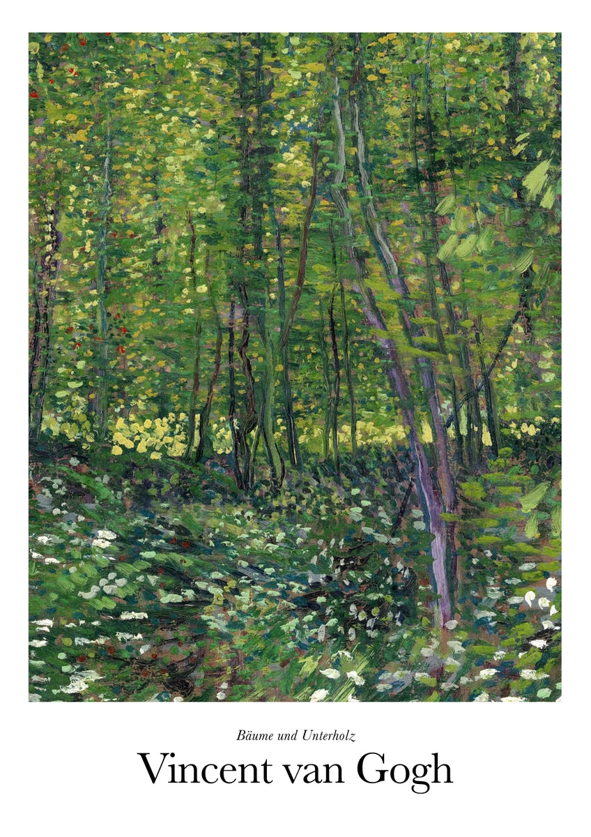Set aus 3 Postern: Natur Klassiker von Vincent van Gogh