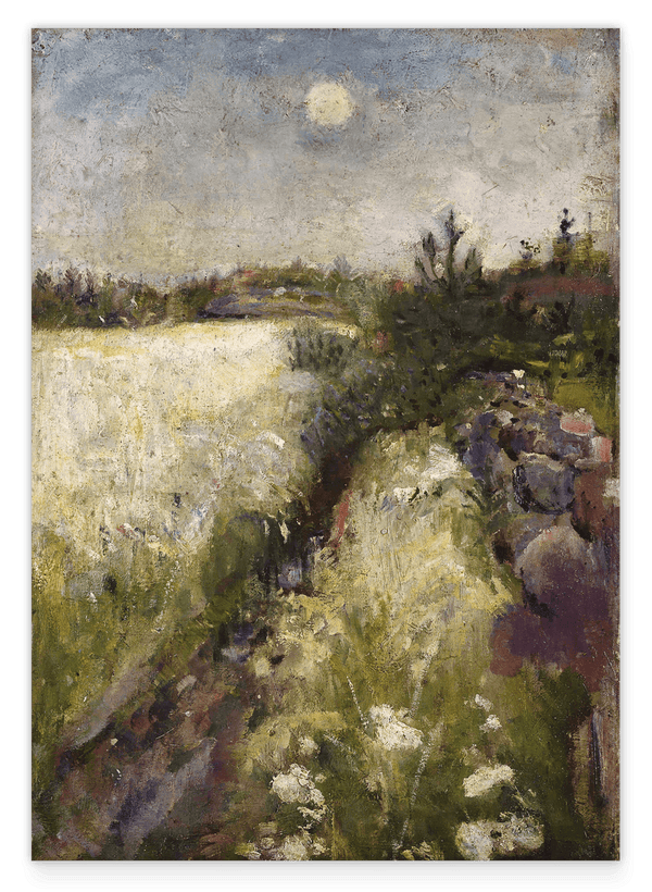 Edward Munch - Flowery Pasture in Veierland