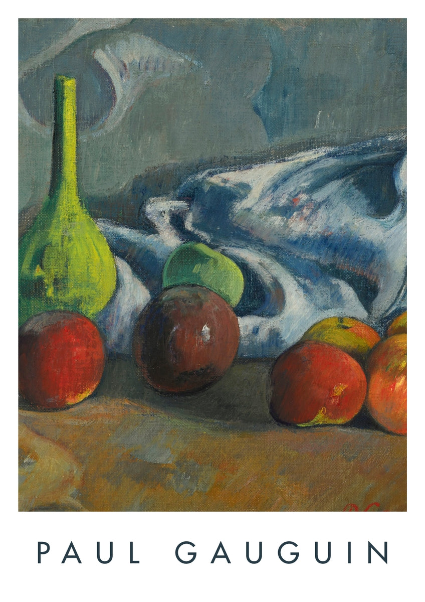 Set of 3 posters: Still lifes by Paul Gauguin