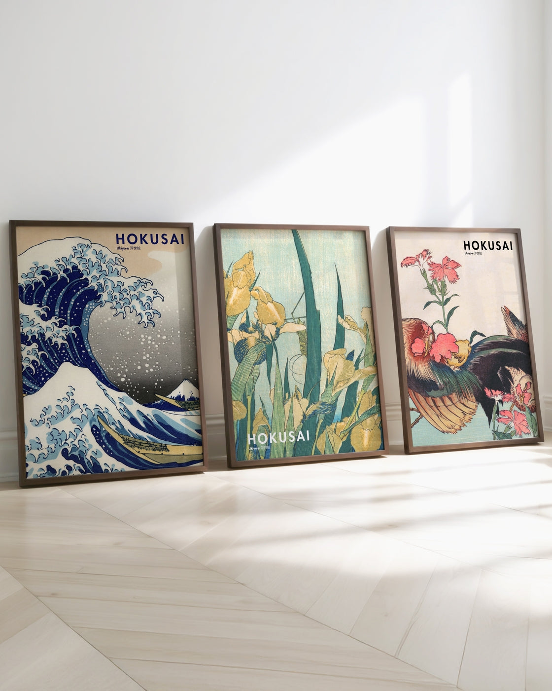 Set aus 3 japanischen Postern: 