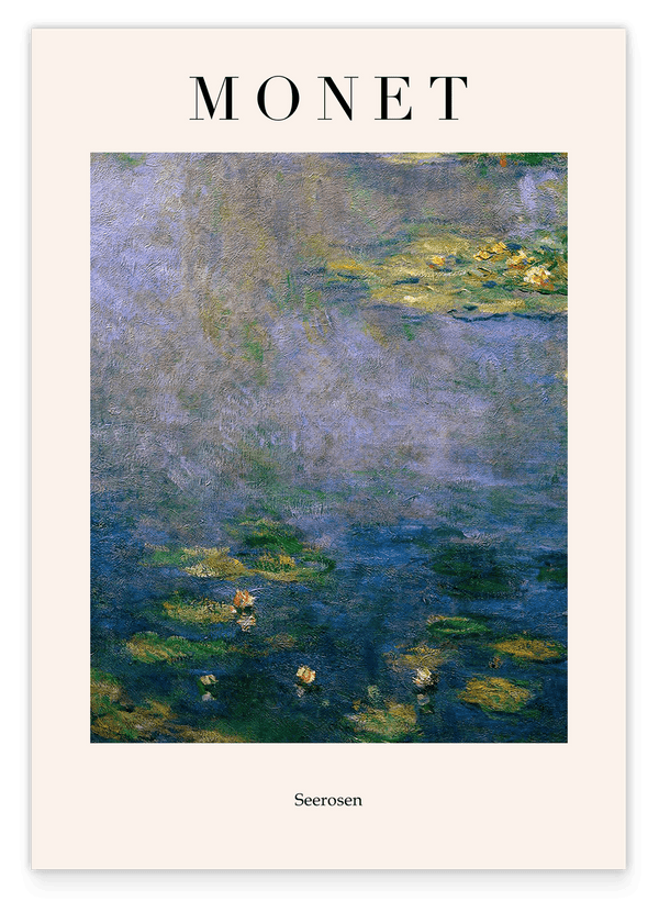 Claude Monet - Museum-Poster Seerosen II