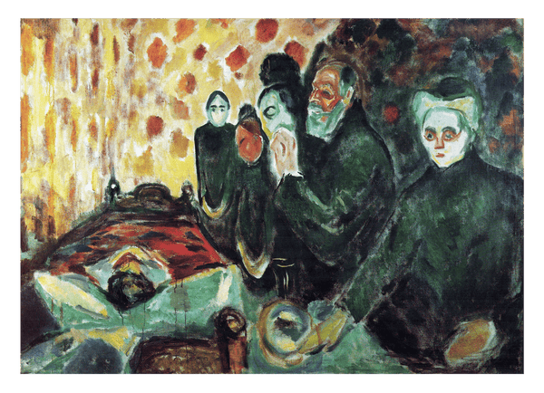 Edward Munch - On His Deathbed