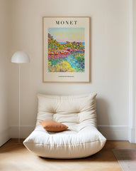 After Hover: Claude Monet - Museum Poster Landscape near Monte Carlo