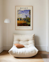 After Hover: Claude Monet - ILE Saint-Martin - Path through the Poppy Fields