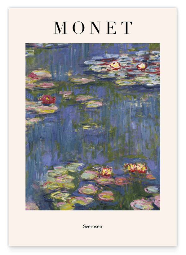 Claude Monet - Museum-Poster Seerosen VI