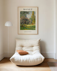 After Hover: Claude Monet - Museum Poster Landscape at Parc Monceau