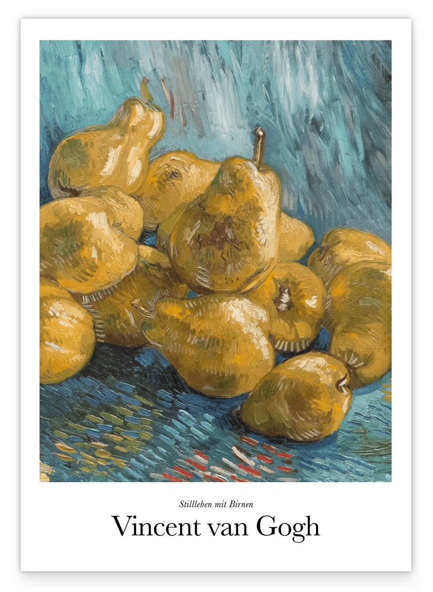Vincent van Gogh - Museum-Poster Stillleben mit Birnen