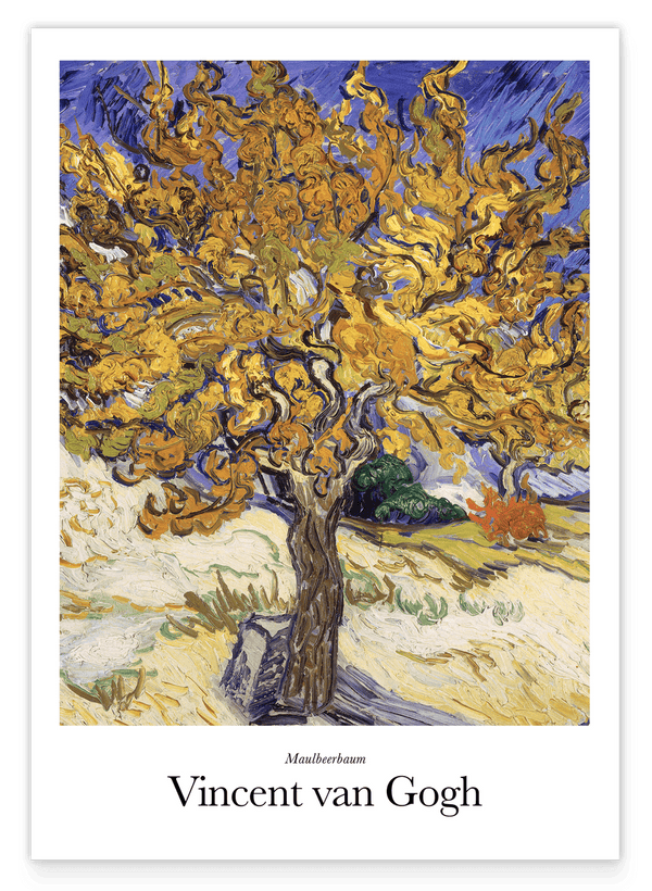 Vincent van Gogh - Museum-Poster Maulbeerbaum