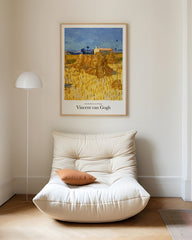 After Hover: Vincent van Gogh - Museum-Poster Getreide-Ernte in der Provence