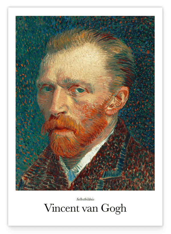 Vincent van Gogh - Museum-Poster Selbstbildnis