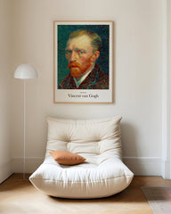 After Hover: Vincent van Gogh - Museum Poster Self-Portrait