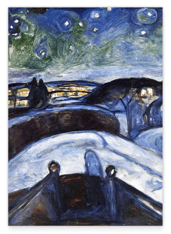 Edward Munch - Starry Night