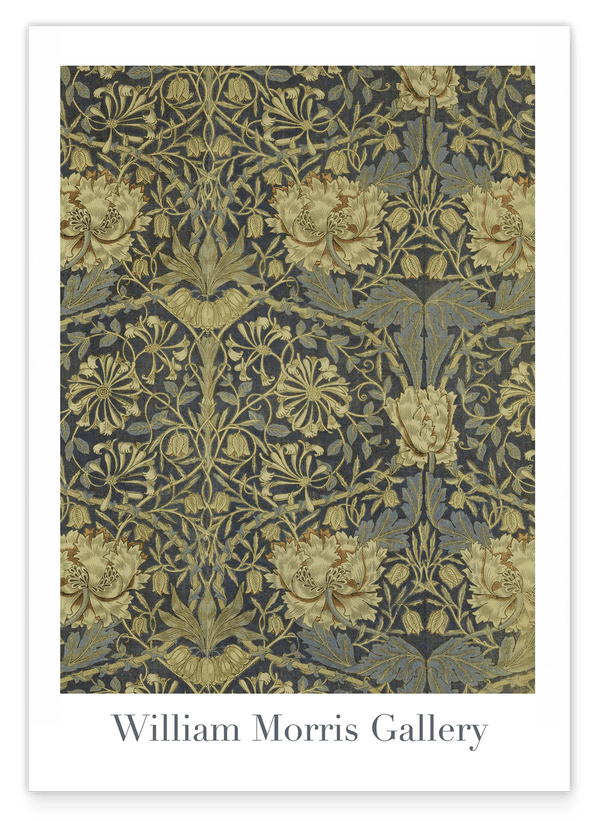 William Morris Hunting - Museum Poster Rose Pattern