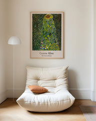 After Hover: Gustav Klimt - Museum Poster The Sunflower