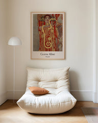 After Hover: Gustav Klimt - Museum poster Hygieia