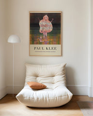 After Hover: Paul Klee - Museum Poster Ventriloquist and Screamer in the Moor