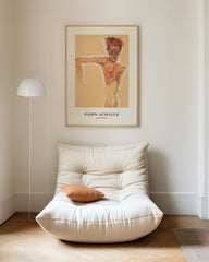 After Hover: Egon Schiele - Museum Poster I Self-Portrait