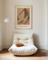 After Hover: Egon Schiele - Museum Poster I Two Reclining Figures