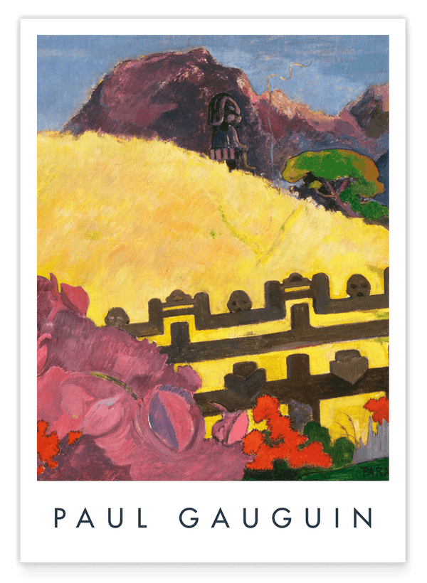 Paul Gauguin - Museum-Poster Der heilige Berg