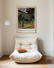 After Hover: Paul Gauguin - Museum Poster Tahitian Landscape
