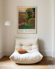 After Hover: Paul Gauguin - Museum Poster: A Farm in Brittany