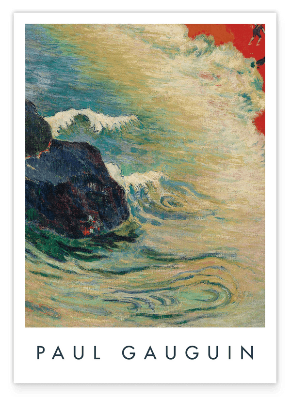 Paul Gauguin - Museum-Poster Die Welle