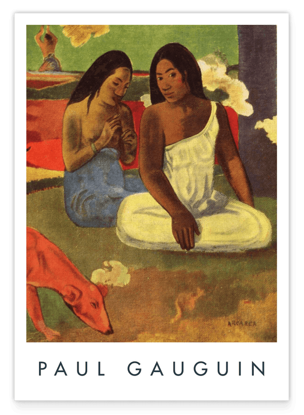 Paul Gauguin - Museum-Poster Arearea