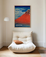 After Hover: Katsushika Hokusai - Museum-Poster II Südwind, klarer Himmel (Gaifū kaisei)