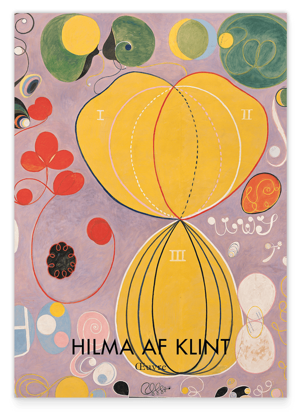 Hilma af Klint - Museum-Poster  The Ten Largest, No 7, Adulthood (1907)