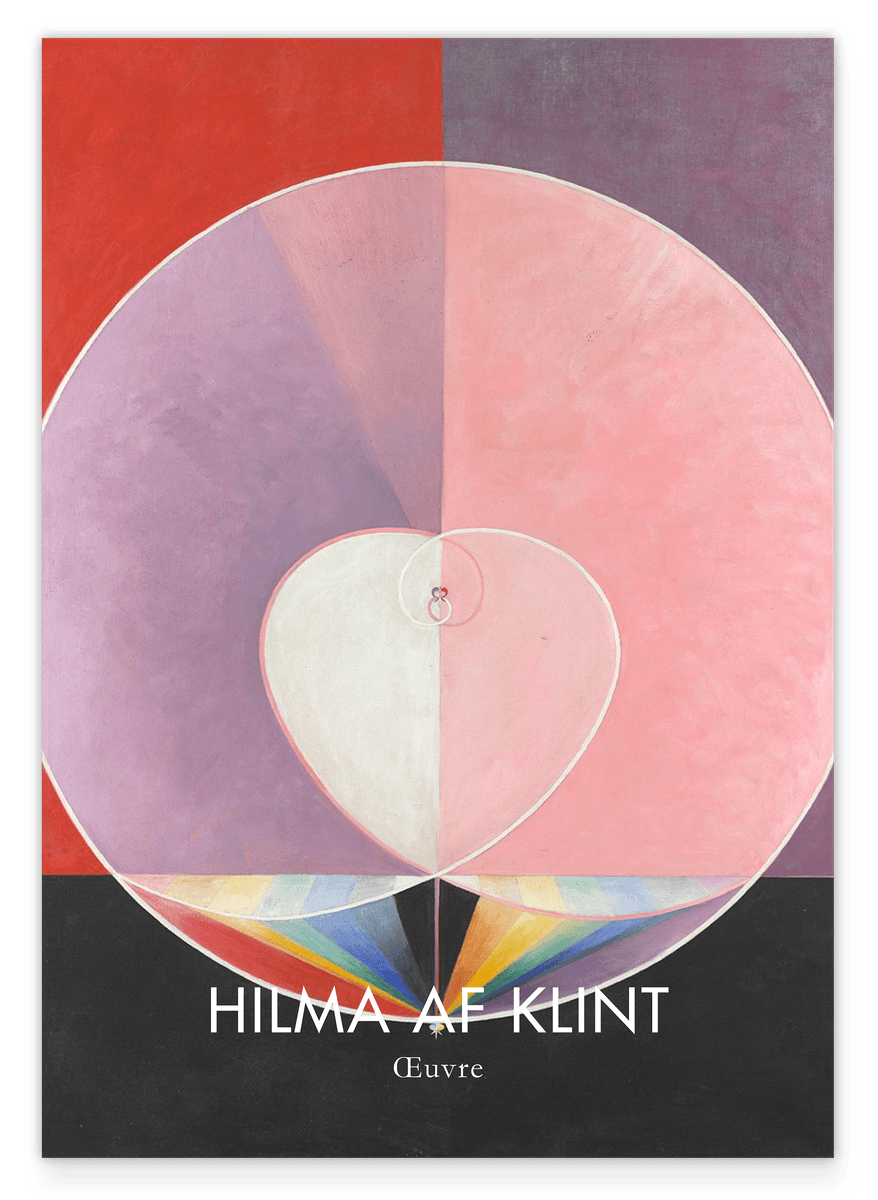 Hilma af Klint - Museum poster Doves, No. 2