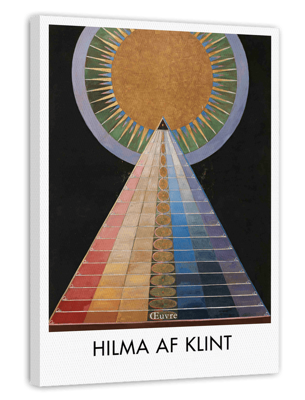 Hilma af Klint - Museum-Poster II No 1 - Group X - Altarpieces