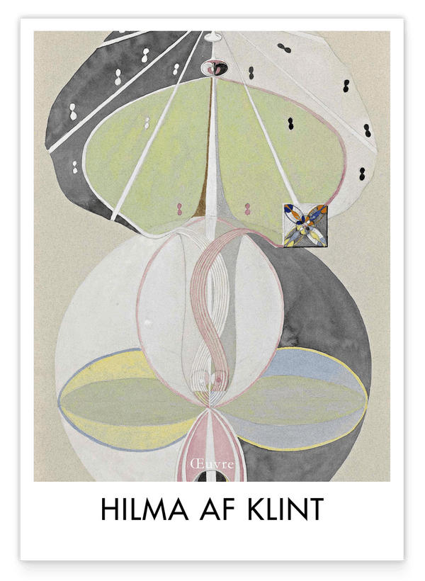 Hilma af Klint - Museum-Poster II Tree of Knowledge, Nr. 5