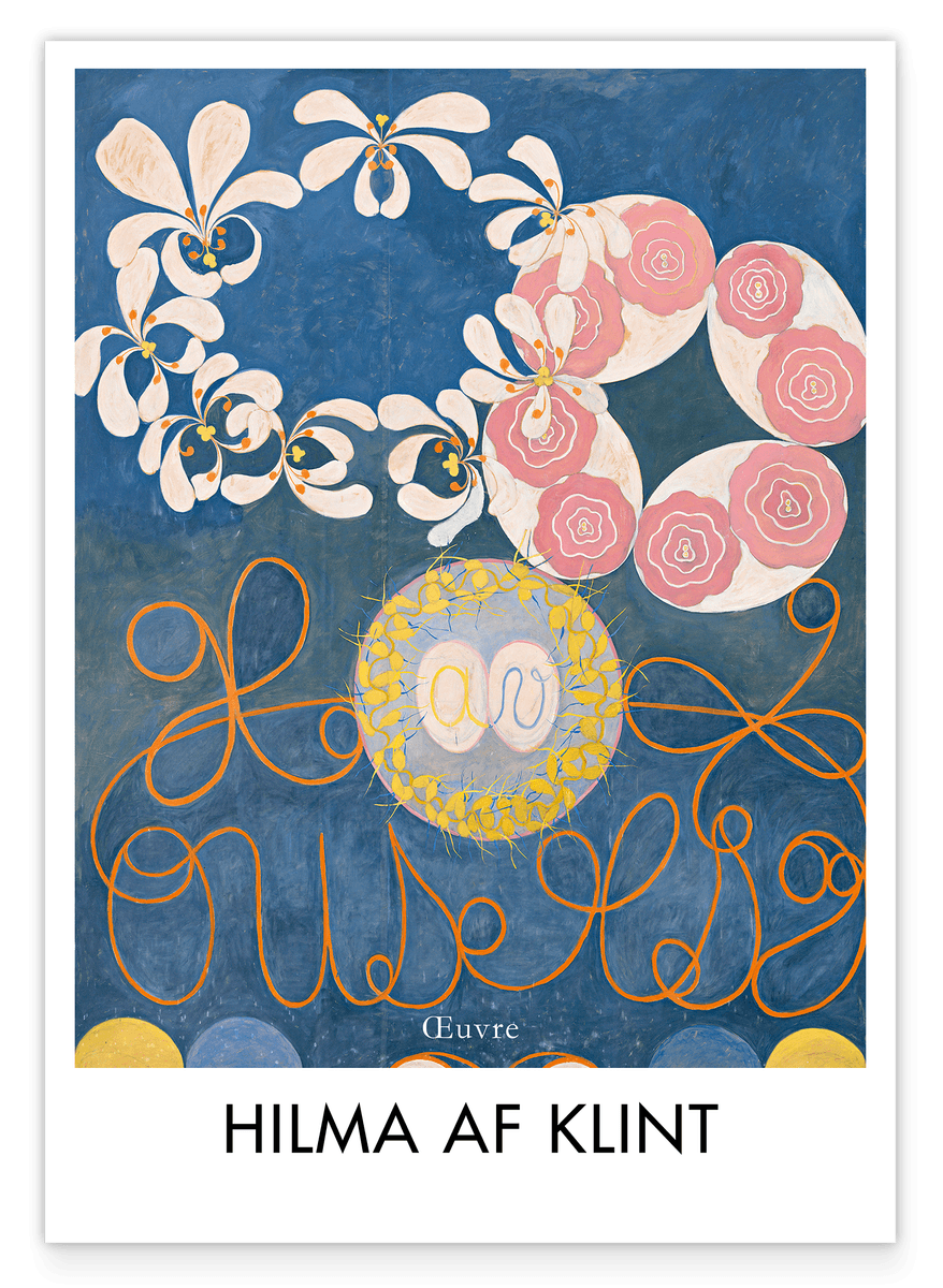 Hilma af Klint - Museum-Poster II The Ten Largest, No 1 (1907)