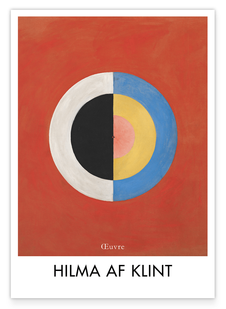 Hilma af Klint - Museum-Poster II Der Schwan, Nr. 17 (1915)