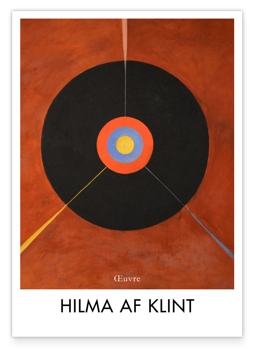 Hilma af Klint - Museum-Poster II Der Schwan, Nr. 18