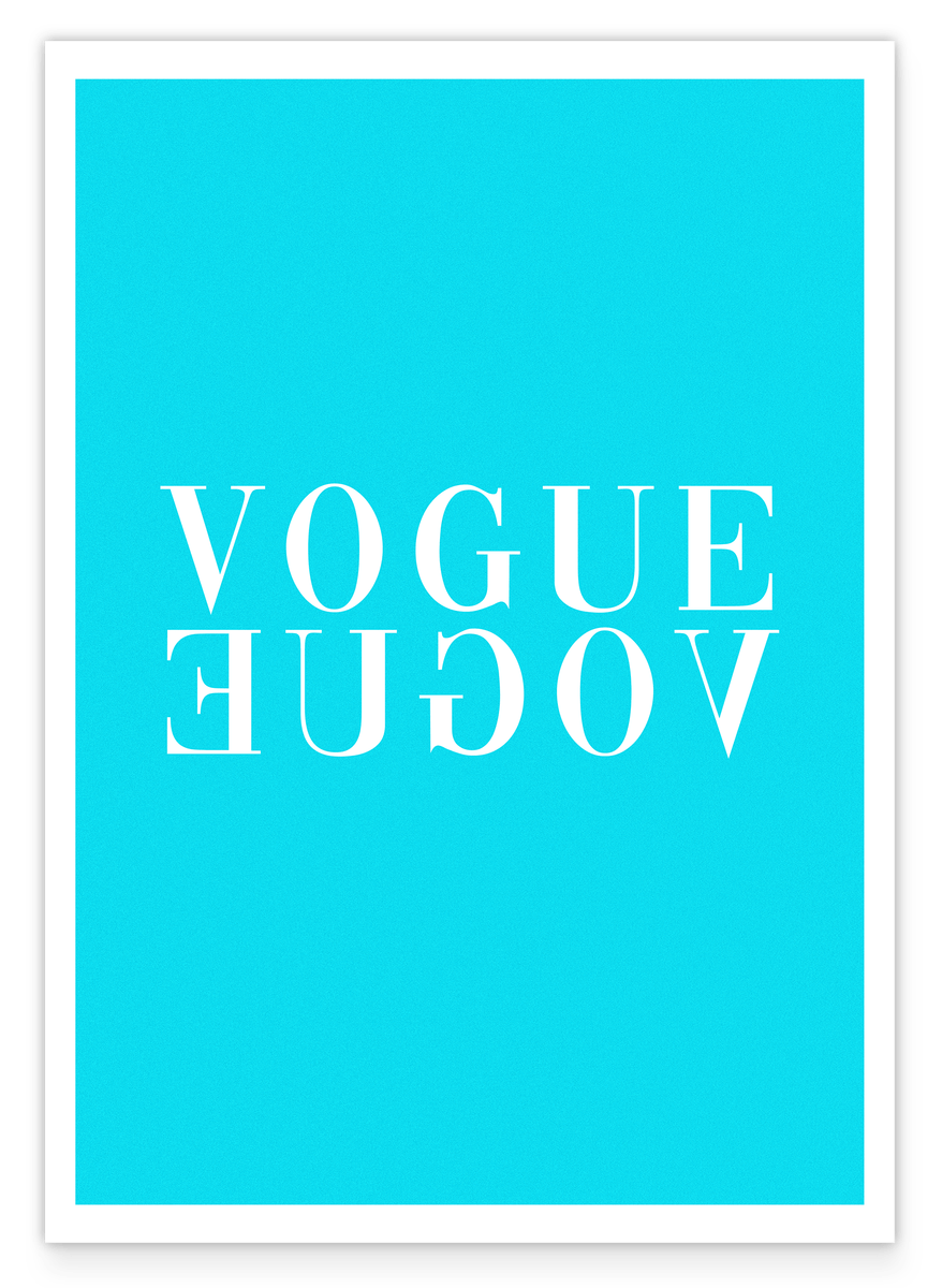 Vogue - Fashion - Turquoise