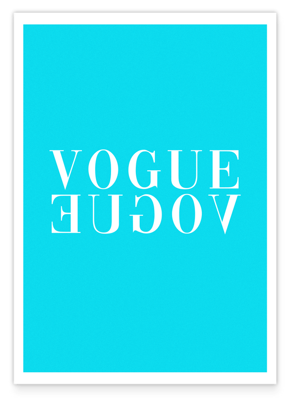 Vogue - Fashion - Turquoise