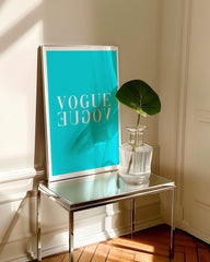 After Hover: Vogue - Fashion - Turquoise