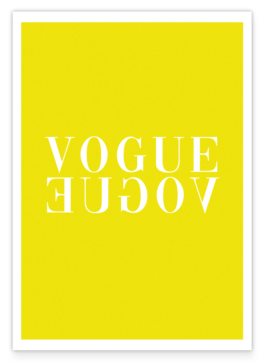 Vogue - Fashion - Yellow