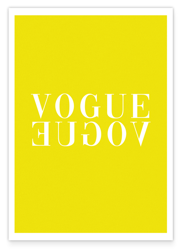 Vogue - Fashion - Yellow