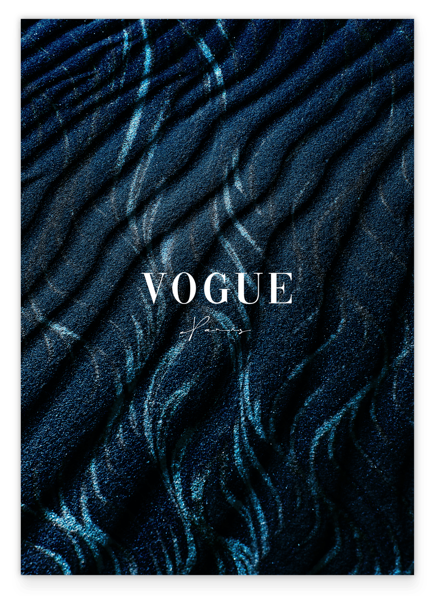 Vogue - Fashion - Dark pattern in the sand
