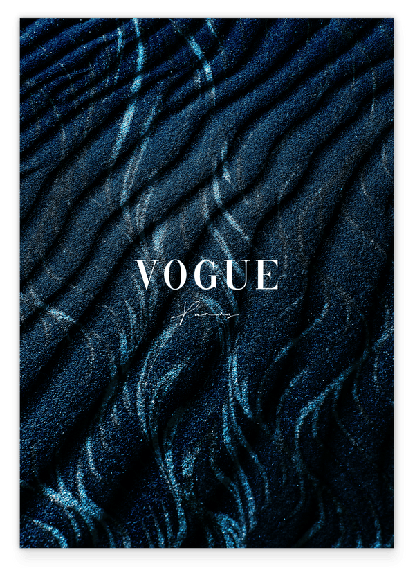 Vogue - Fashion - Dark pattern in the sand