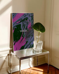 After Hover: Vogue - Fashion - Black and Pink