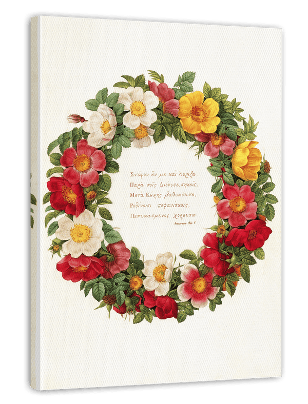 Bunter Blumenkranz
