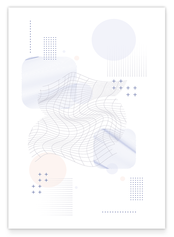 Data Science - Abstract form in grey