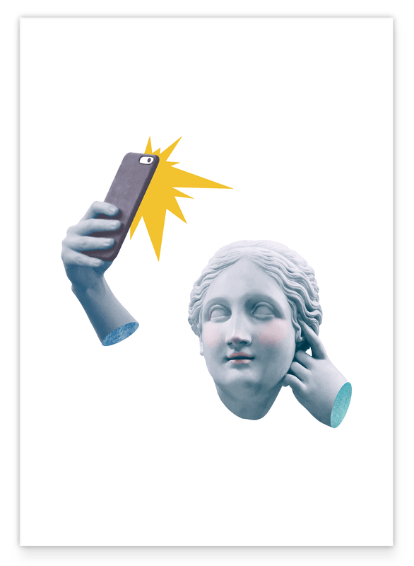 Greek Statue - Social Media