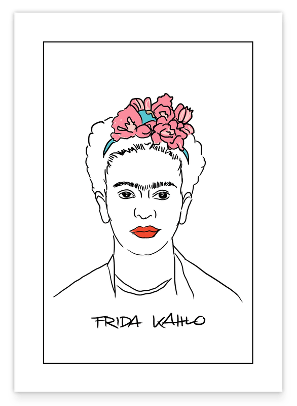 Illustration of Frida Kahlo II