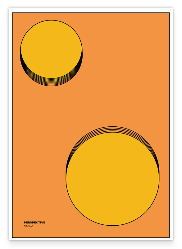 Perspective - No. 002 - Circles in Orange
