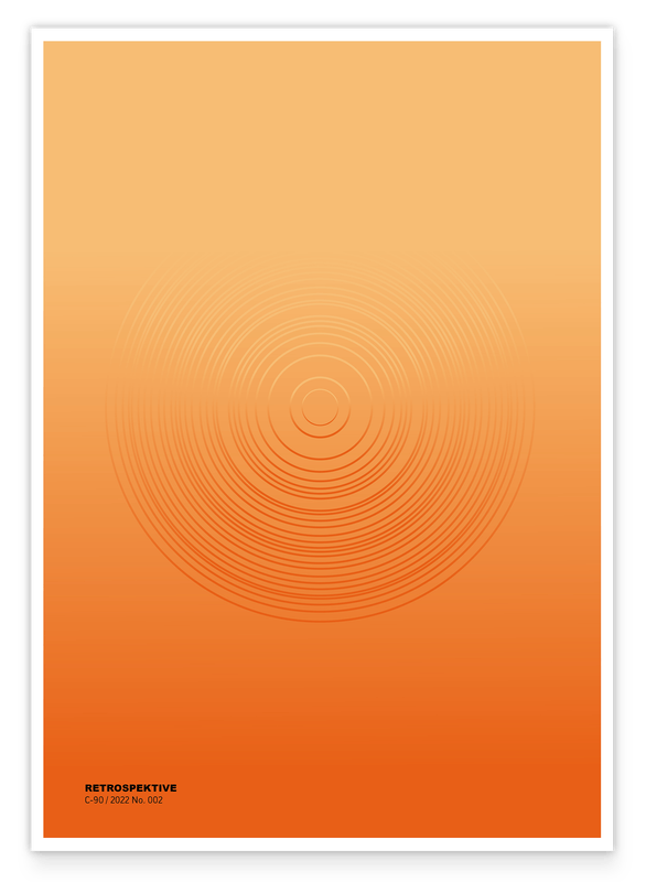 Retrospective - No. 002 - Circles in Orange